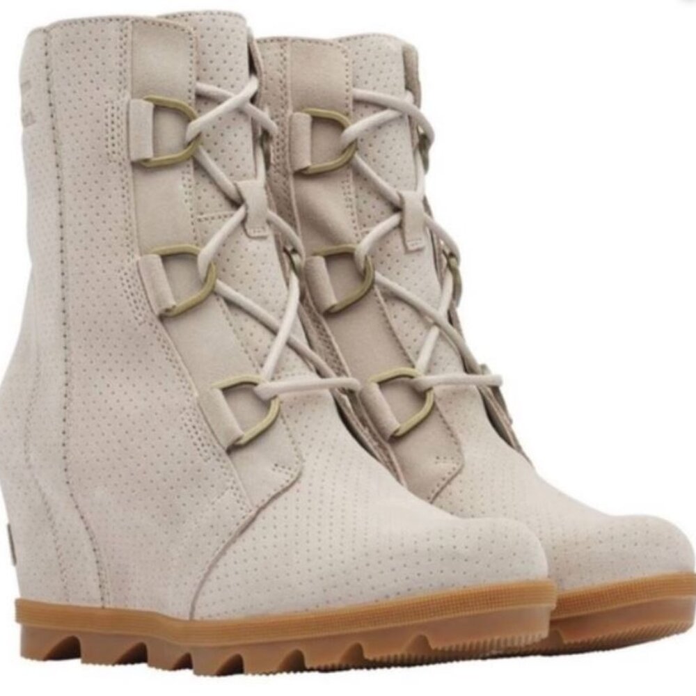 Sorel Joan of Arctic Wedge Bootie in Arctic